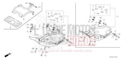 SKID PLATE CRF1100D4S de 2025